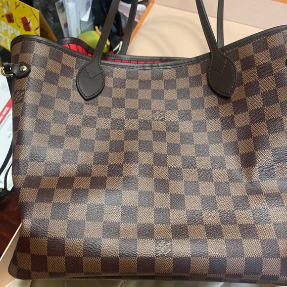 LOUIS VUITTON - NEVERFULL MM TOTE BAG - Picture 3 of 5